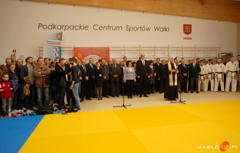 Uroczyste otwarcie Podkarpackiego Centrum Sztuk Walki w Jaśle