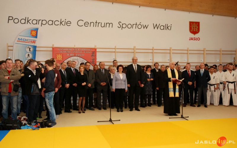 Uroczyste otwarcie Podkarpackiego Centrum Sztuk Walki w Jaśle