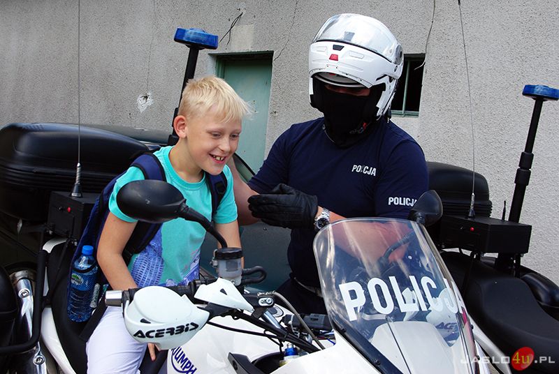 Bezpieczny przejazd - Dzień Dziecka na stacji PKP w Jaśle