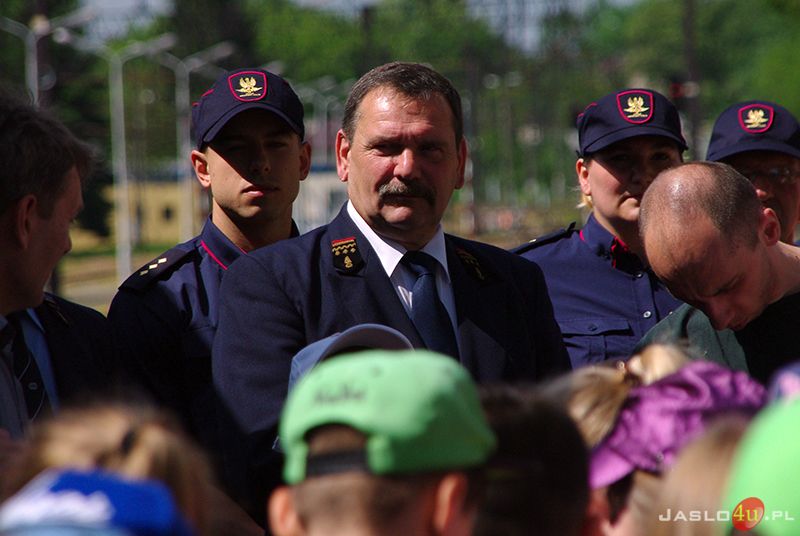 Bezpieczny przejazd - Dzień Dziecka na stacji PKP w Jaśle
