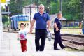 Bezpieczny przejazd - Dzień Dziecka na stacji PKP w Jaśle