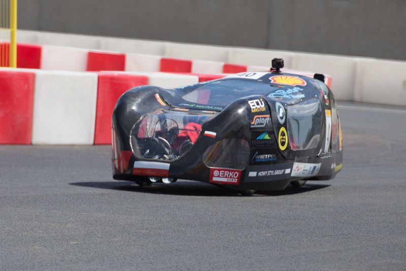Drużyna ROTOR z PWSZ Krosno na Shell Eco-marathon 2017 w Londynie