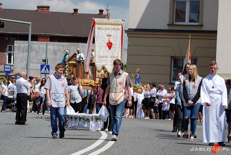 Procesja Bożego Ciała (Jasło 2017)