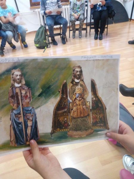 Moja przygoda z teatrem - warsztaty teatralne z udziałem uczniów Szkoły Podstawowej w Błażkowej