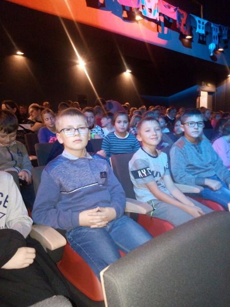 Moja przygoda z teatrem - warsztaty teatralne z udziałem uczniów Szkoły Podstawowej w Błażkowej