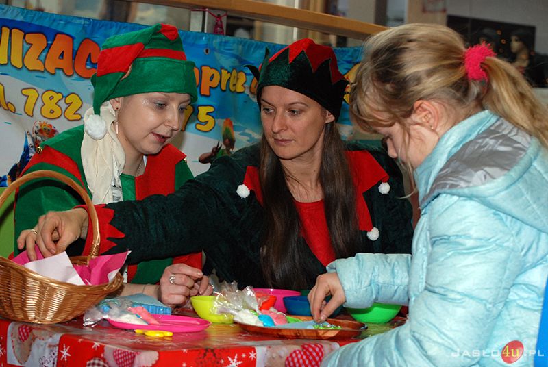 Święty Mikołaj i jego magiczna fabryka w Galerii Jasło