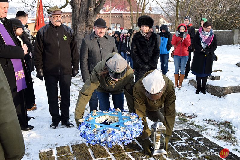 Obchody Międzynarodowego Dnia Pamięci o Ofiarach Holokaustu na Podkarpaciu - Jasło 2018