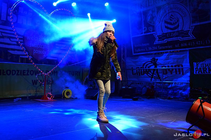 Koncert Roksany Węgiel podczas finału WOŚP Jasło 2018