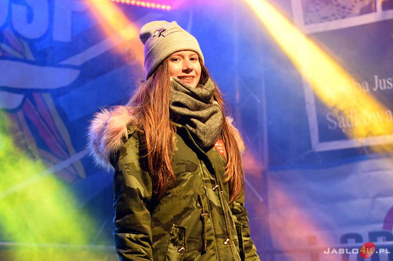 Koncert Roksany Węgiel podczas finału WOŚP Jasło 2018