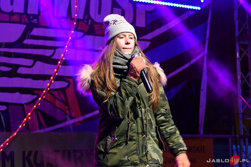 Koncert Roksany Węgiel podczas finału WOŚP Jasło 2018