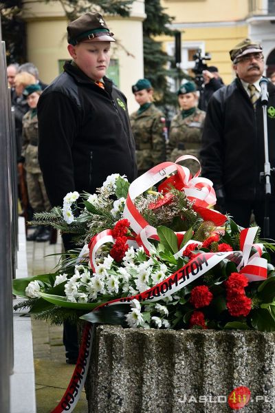 Odsłonięcie tablicy upamiętniającej postać Eleonory Goleń