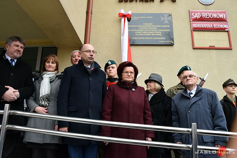 Odsłonięcie tablicy upamiętniającej postać Eleonory Goleń
