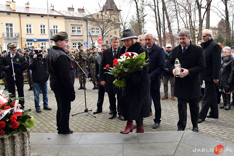Odsłonięcie tablicy upamiętniającej postać Eleonory Goleń
