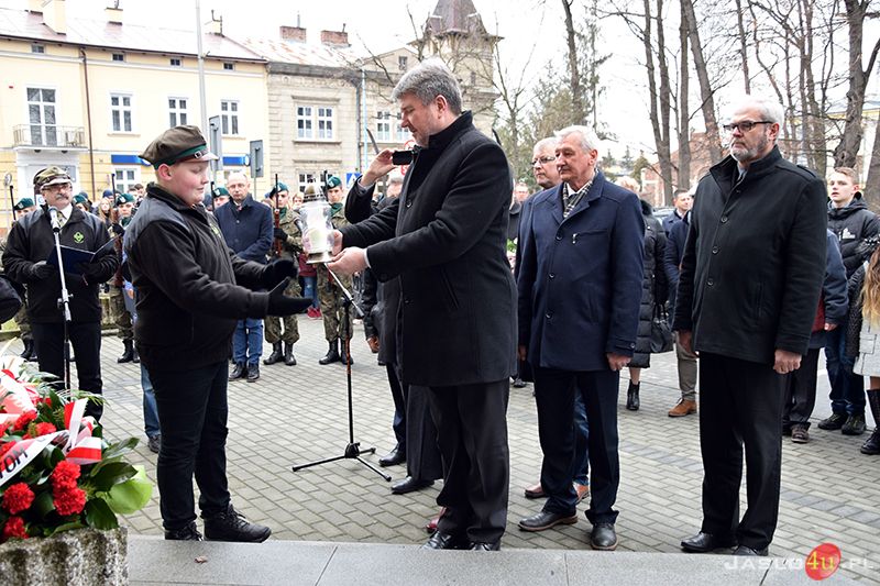 Odsłonięcie tablicy upamiętniającej postać Eleonory Goleń