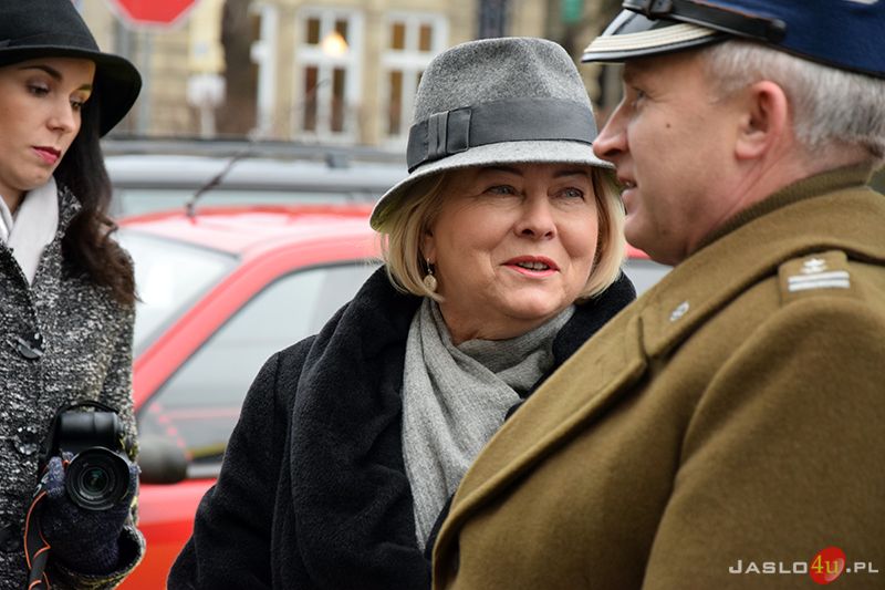 Odsłonięcie tablicy upamiętniającej postać Eleonory Goleń