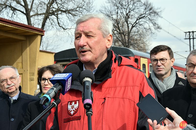 Inauguracja połączenia kolejowego Jasło-Zagórz
