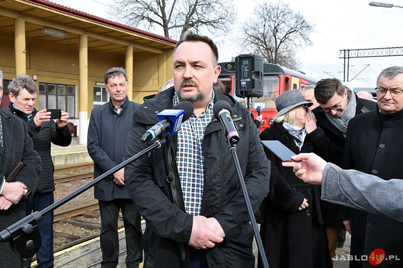 Inauguracja połączenia kolejowego Jasło-Zagórz