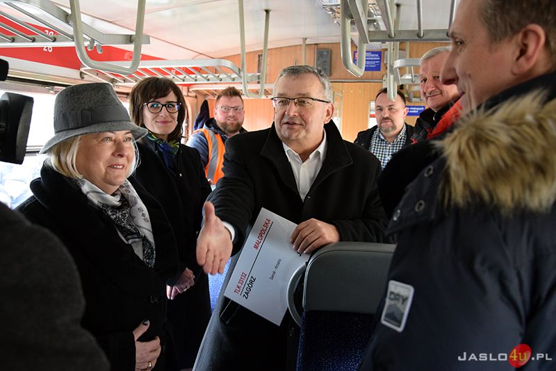 Inauguracja połączenia kolejowego Jasło-Zagórz