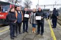 Inauguracja połączenia kolejowego Jasło-Zagórz
