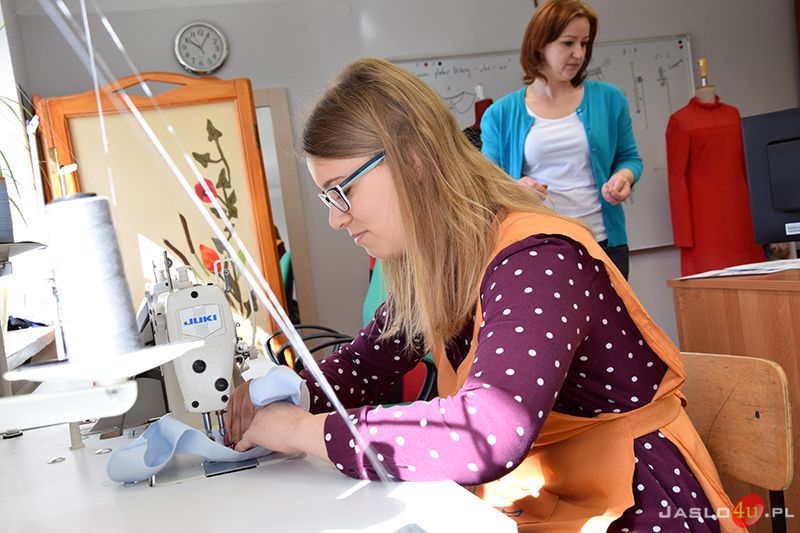 Prezentacja pracowni zawodowych w Zespole Szkół Usługowych i Spożywczych w Jaśle