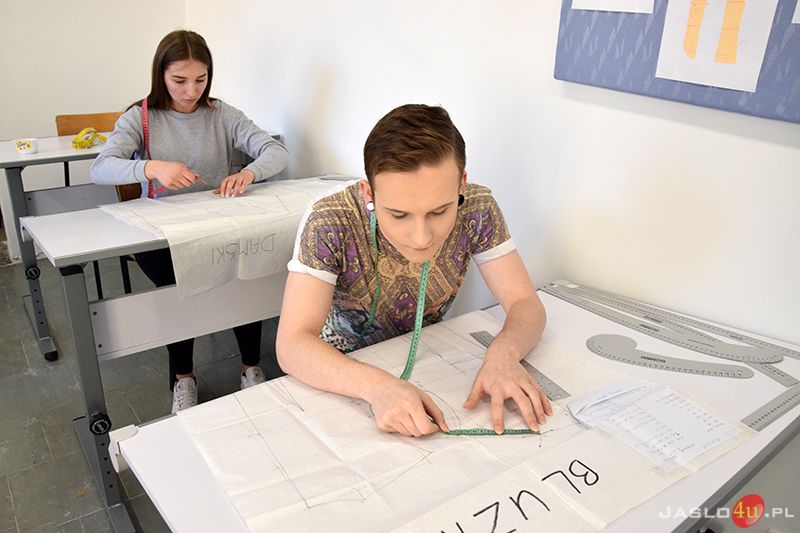 Prezentacja pracowni zawodowych w Zespole Szkół Usługowych i Spożywczych w Jaśle
