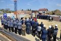 Wmurowanie aktu erekcyjnego pod budowę komendy Policji w Jaśle