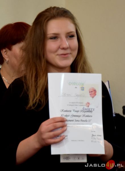 XI Edycja Konkursu pn."Testament Jana Pawła II" w Kołaczycach