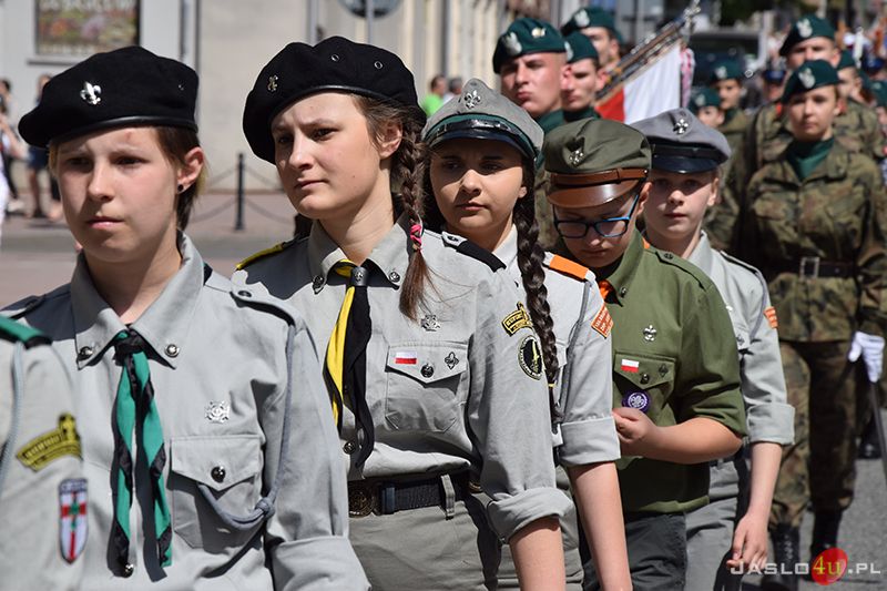Jasielskie obchody Narodowego Święta Konstytucji 3-go Maja