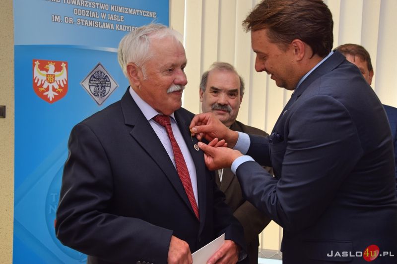 Obchodu jubileuszu 45-lecia jasielskich numizmatyków