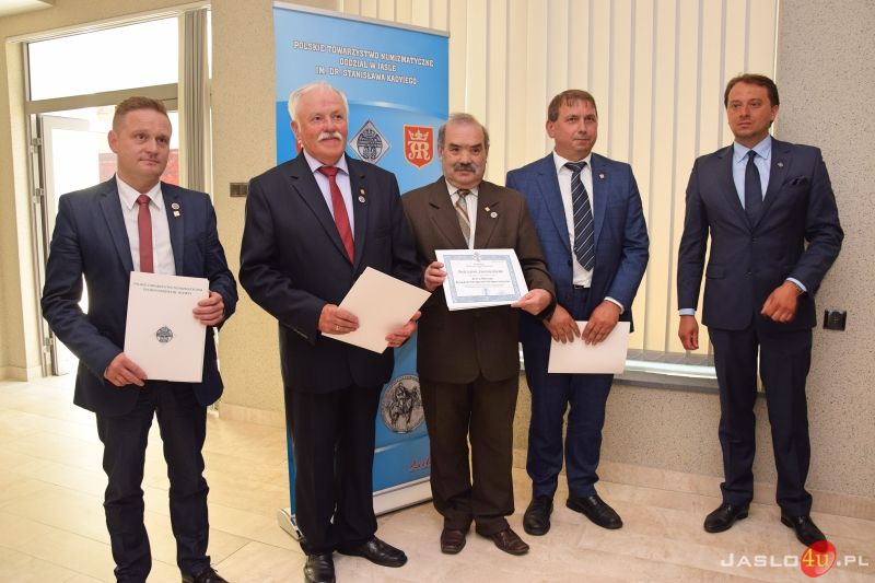 Obchodu jubileuszu 45-lecia jasielskich numizmatyków