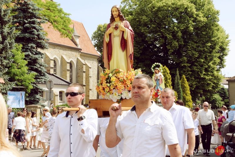 Procesja Bożego Ciała w Jaśle