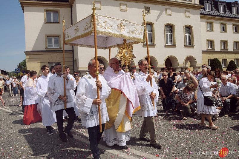 Procesja Bożego Ciała w Jaśle