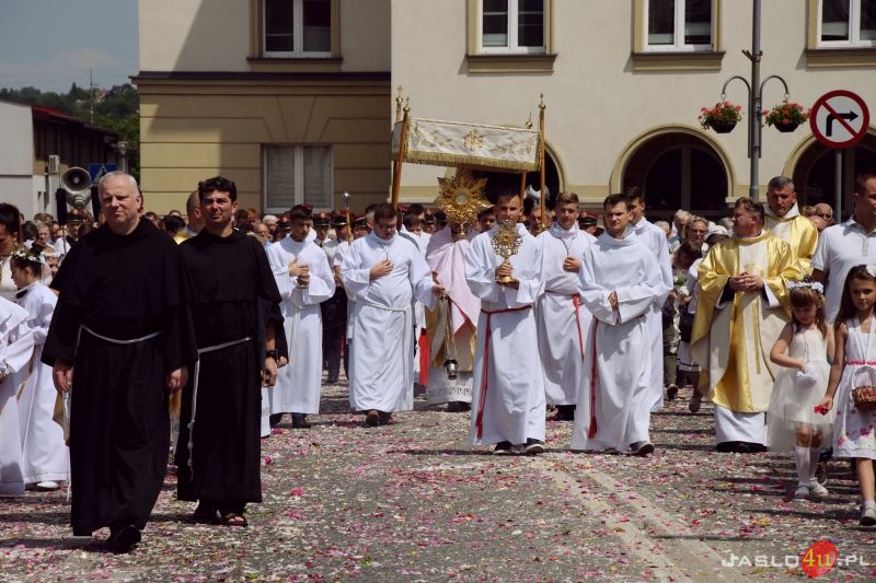 Procesja Bożego Ciała w Jaśle