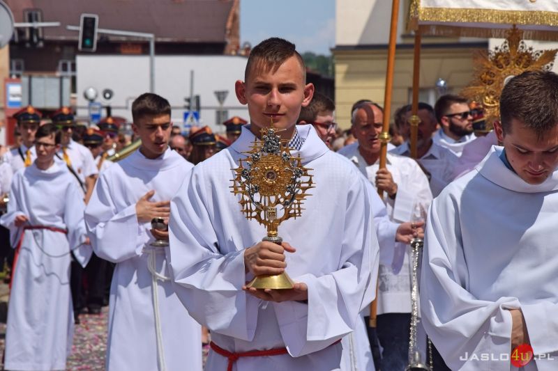 Procesja Bożego Ciała w Jaśle