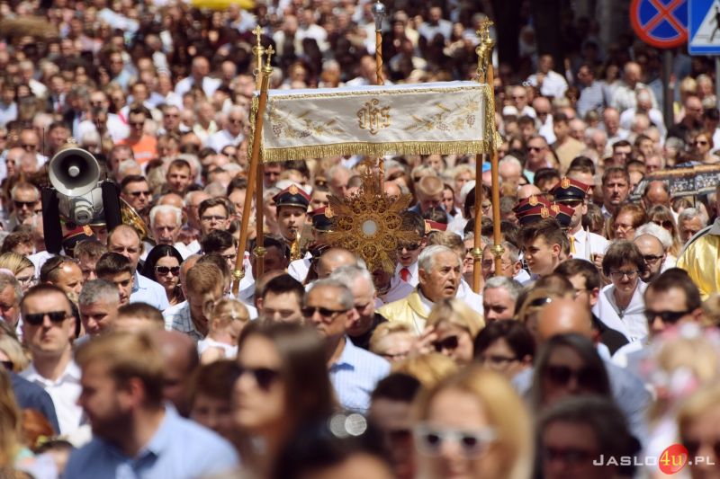 Procesja Bożego Ciała w Jaśle
