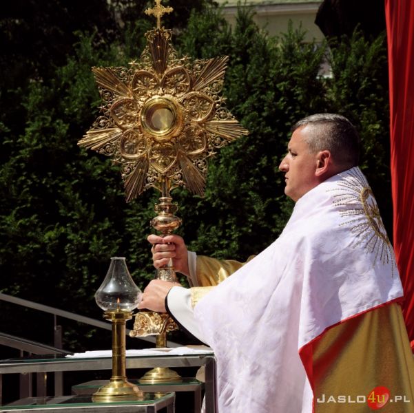 Procesja Bożego Ciała w Jaśle