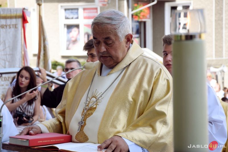 Procesja Bożego Ciała w Jaśle