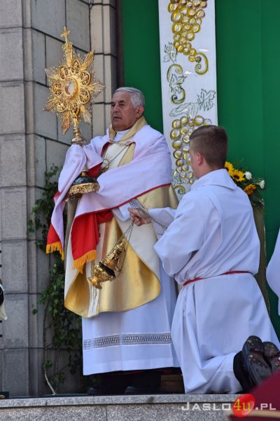 Procesja Bożego Ciała w Jaśle
