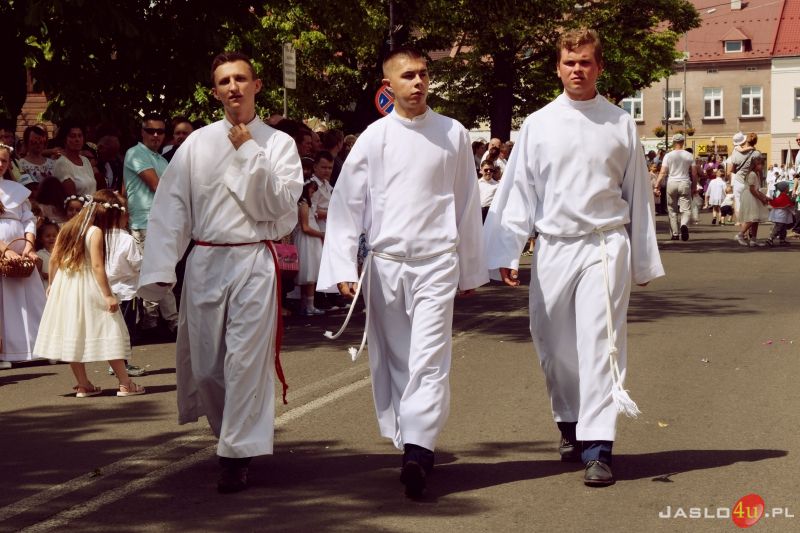 Procesja Bożego Ciała w Jaśle