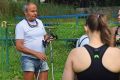 Charytatywny marsz nordic walking dla Kuby Kmiecika