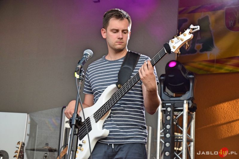 Koncert zespołu "Januszki" i publiczność - Dni Osieka Jasielskiego 2018