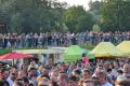 Koncert zespołu "Januszki" i publiczność - Dni Osieka Jasielskiego 2018