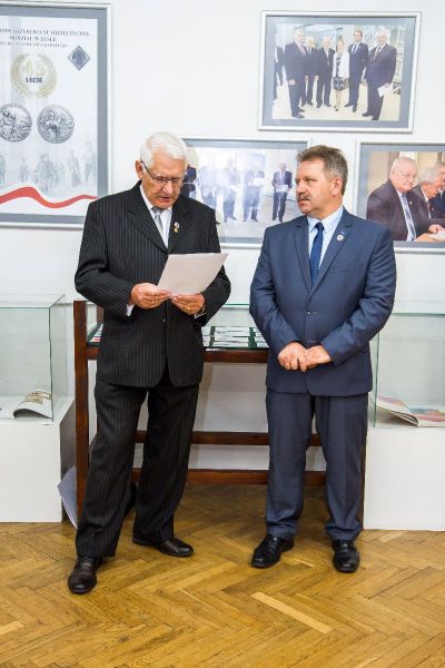 Otwarcie wystawy z okazji 45-lecia jasielskich numizmatyków