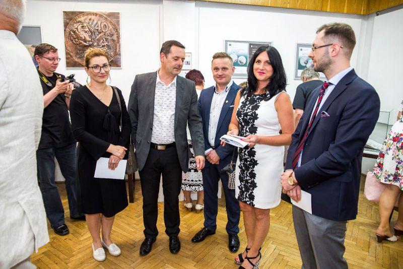 Otwarcie wystawy z okazji 45-lecia jasielskich numizmatyków