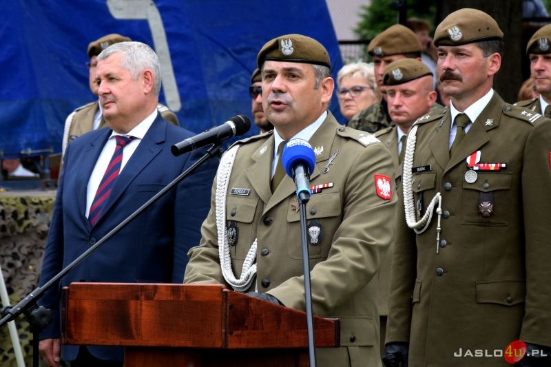 Przysięga żołnierzy 3.Podkarpackiej Brygady Obrony Terytorialnej im. płk. Łukasza Cieplińskiego