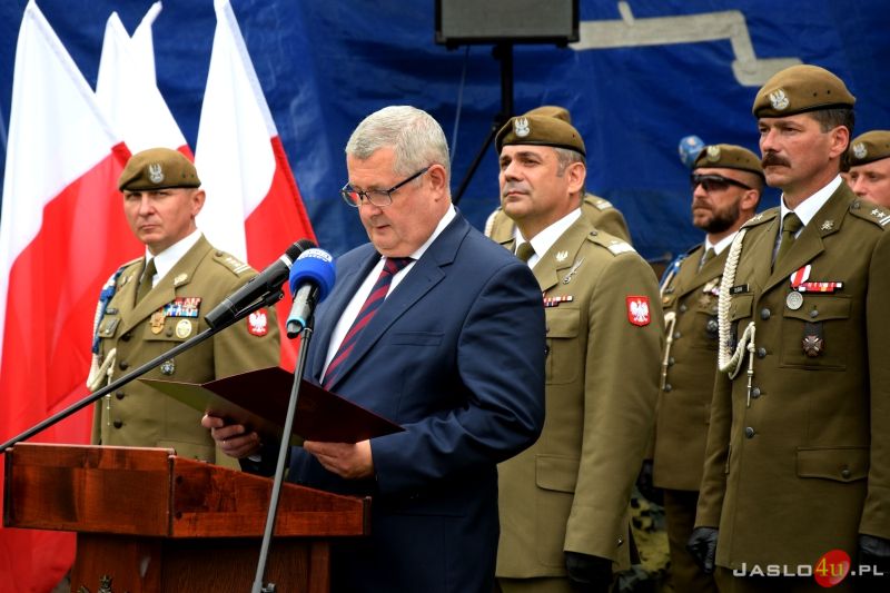 Przysięga żołnierzy 3.Podkarpackiej Brygady Obrony Terytorialnej im. płk. Łukasza Cieplińskiego