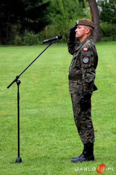 Przysięga żołnierzy 3.Podkarpackiej Brygady Obrony Terytorialnej im. płk. Łukasza Cieplińskiego