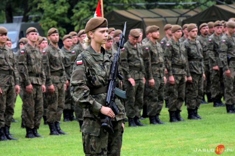 Przysięga żołnierzy 3.Podkarpackiej Brygady Obrony Terytorialnej im. płk. Łukasza Cieplińskiego