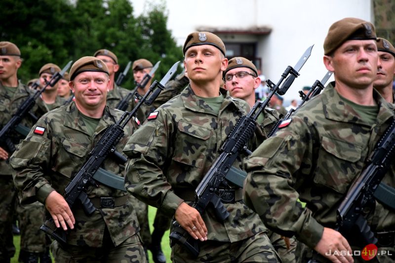 Przysięga żołnierzy 3.Podkarpackiej Brygady Obrony Terytorialnej im. płk. Łukasza Cieplińskiego