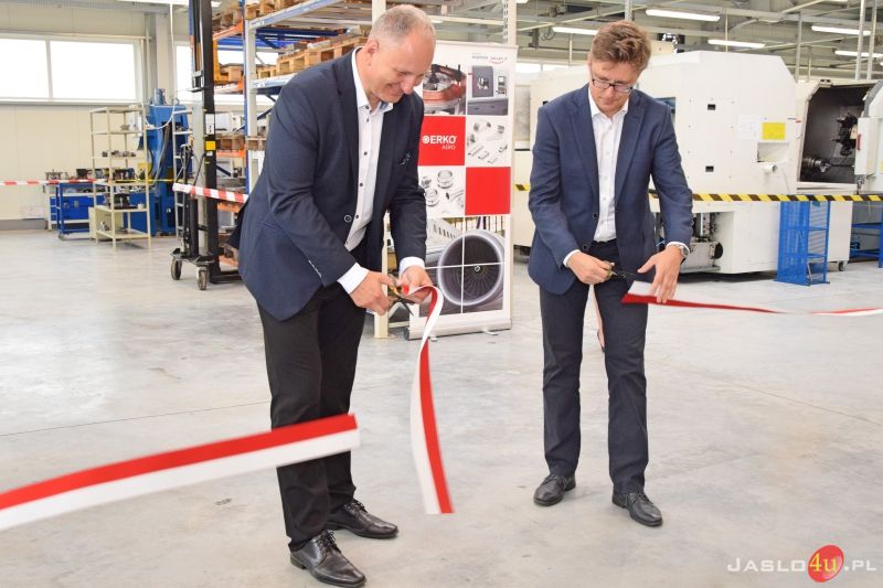 Otwarcie hali produkcyjnej w ERKO - Czeluśnica